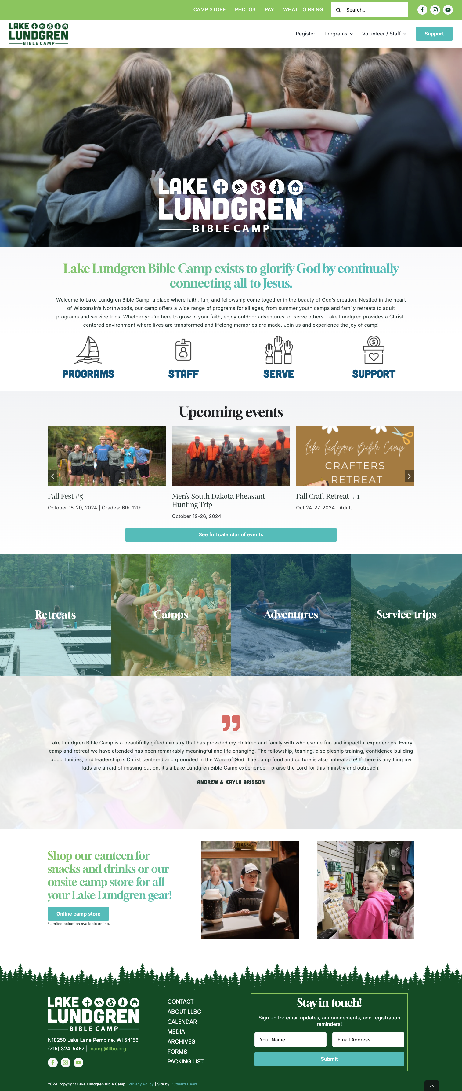 LLBC Website Design